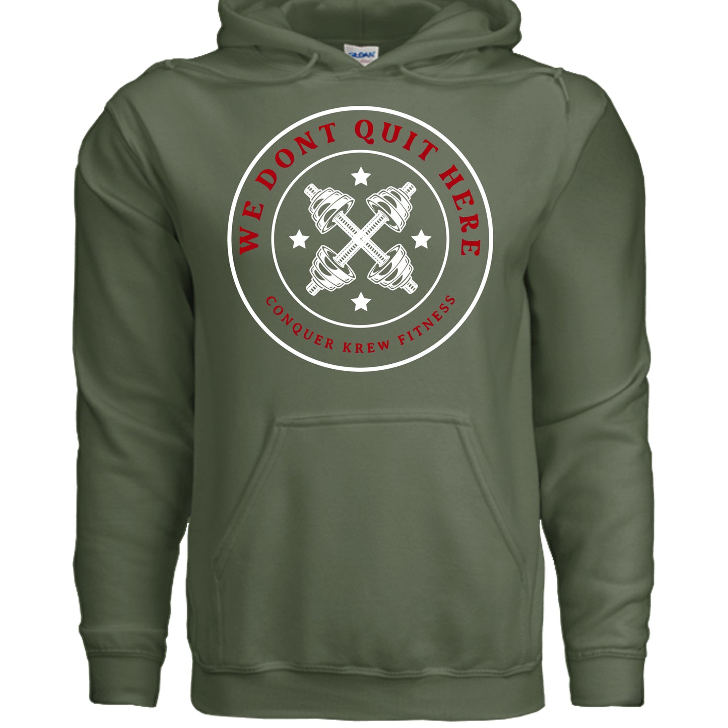 MILITARY GREEN - G185 - FRONT